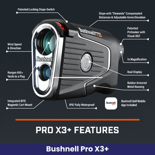 Bushnell Pro X3+ Rangefinder