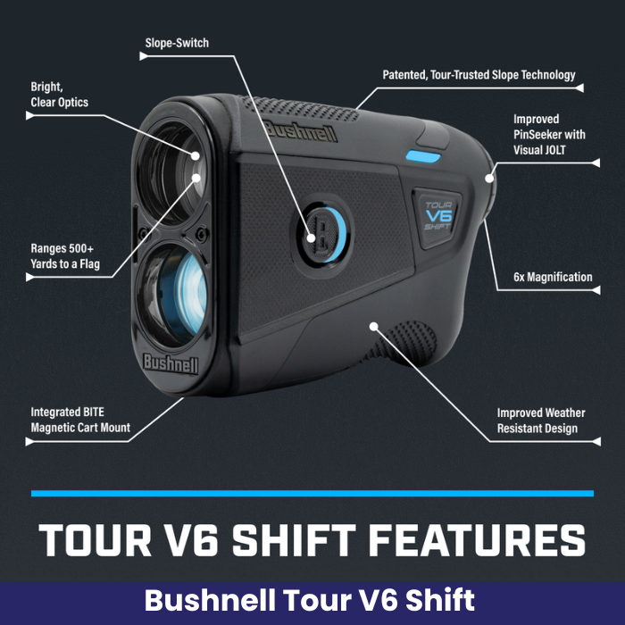 Bushnell V6 Tour V6 Shift - Black