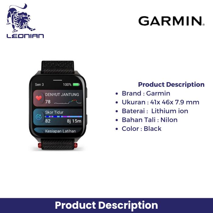 GARMIN VENU X1 GPS HITAM