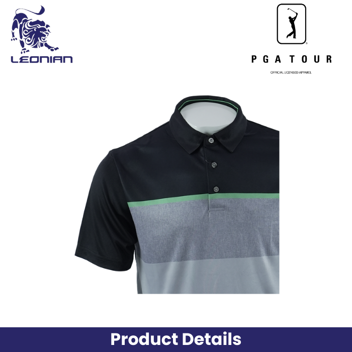 PGA Tour Shirt Color Block Polo