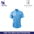 Kaos PGA Tour Polo Micro Geo Printed