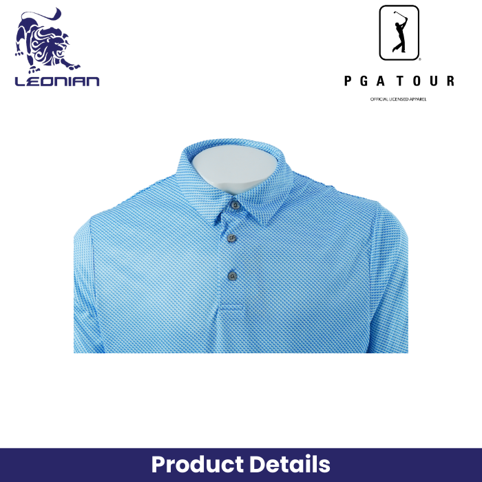 Kaos PGA Tour Polo Micro Geo Printed