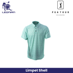 PGA Tour Shirt Golf Ball Geo Printed Polo