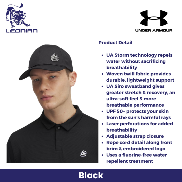 Under Armour Curry Men's Adjustable Golf Cap