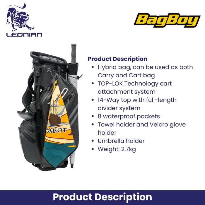 BagBoy Technowater Hybrid Stand Bag