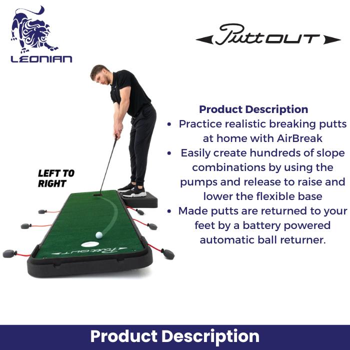 Puttout AirBreak Putting Mat