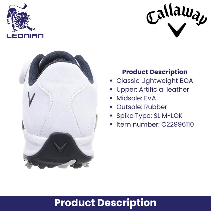 Callaway Men's Classic Lightweight Aerosports BOA Golf Shoes