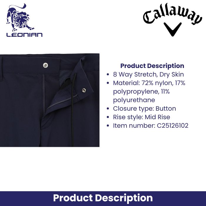 Callaway C25126102 Men's Long Pants