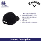 Callaway C25291100 Men's Corduroy Cap