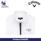Callaway C25115100 Men's Water Repellent Full Zip Blouson Golf Outerwear