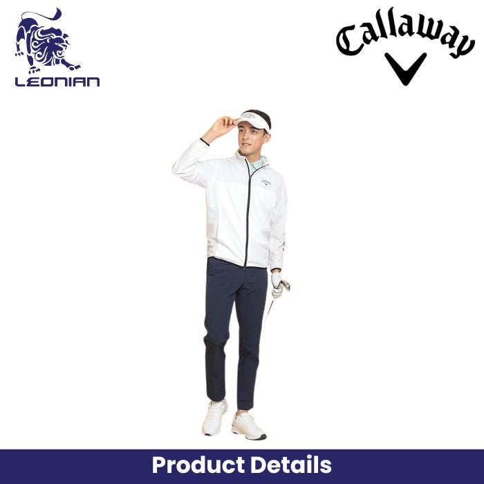 Callaway C25115100 Men's Water Repellent Full Zip Blouson Golf Outerwear