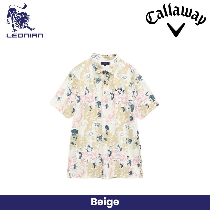 Callaway C25134125 Men's Short Sleeve Polo Shirt
