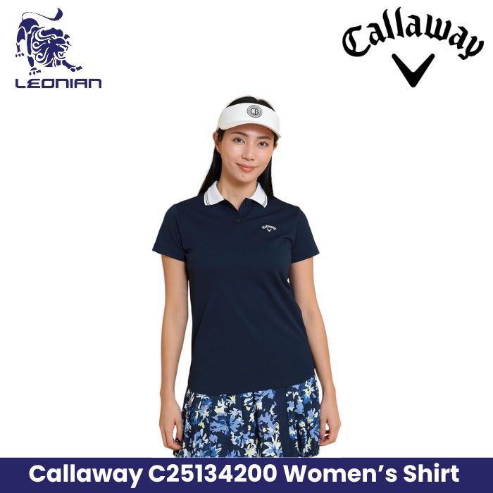 Callaway C25134200 Women's Short Sleeve Polo Shirt