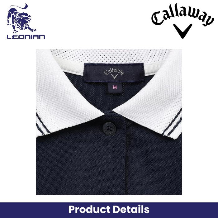 Callaway C25134200 Women's Short Sleeve Polo Shirt