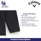 Callaway C24932100 Men's Long Sleeve Shirt Golf Inner