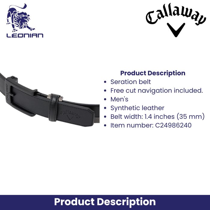 Callaway C23292103 Men's Serration Belt