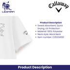 Callaway C25234100 Men's Short Sleeve Shirt