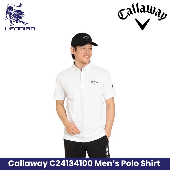 Callaway C24134100 Men's Short Sleeve Polo Shirt