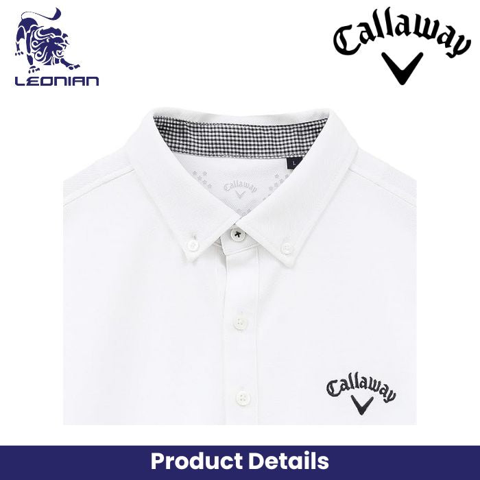 Callaway C24134100 Men's Short Sleeve Polo Shirt