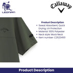 Callaway C25234101 Men's Short Sleeve Shirt