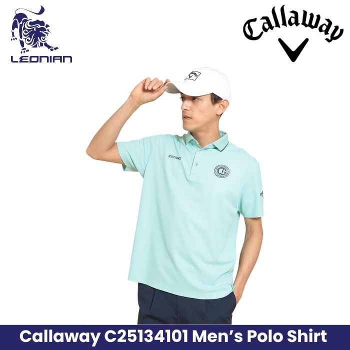 Callaway C25134101 Men's Short Sleeve Polo Shirt