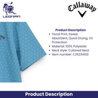Callaway C25234102 Men's Short Sleeve Polo Shirt