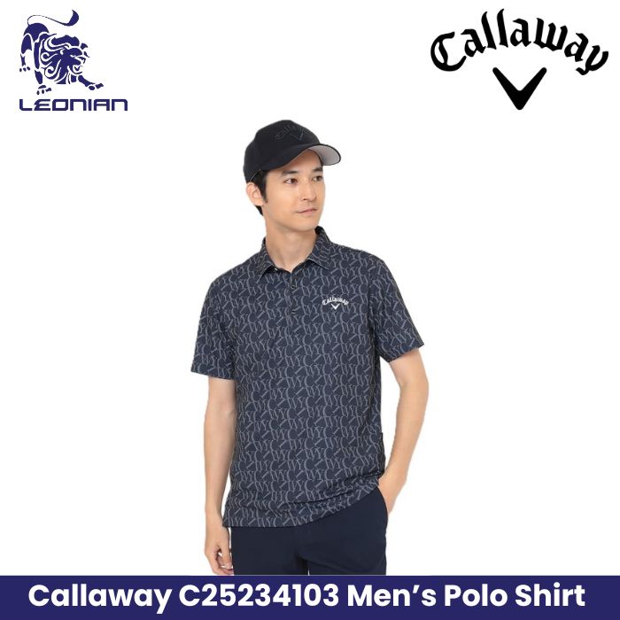 Callaway C25234103 Men's Short Sleeve Polo Shirt