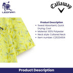 Callaway C25234104 Men's Short Sleeve Polo Shirt