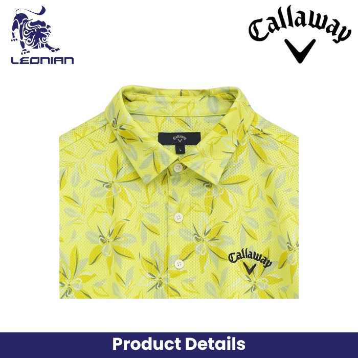 Callaway C25234104 Men's Short Sleeve Polo Shirt
