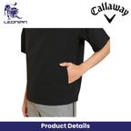 Callaway C25116100 Men's Water Repellent Short Sleeve Blouson Golf Outerwear