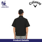Callaway C25116100 Men's Water Repellent Short Sleeve Blouson Golf Outerwear