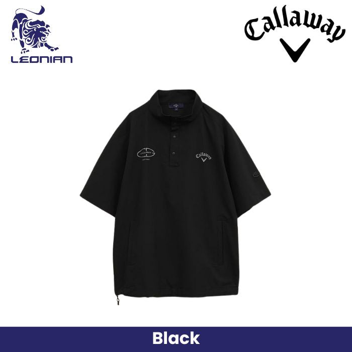 Callaway C25116100 Men's Water Repellent Short Sleeve Blouson Golf Outerwear
