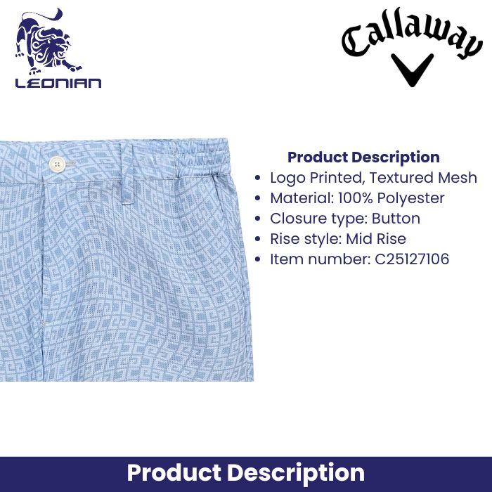 Callaway C25127106 Men's Shorts
