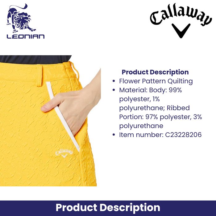 Callaway C23228206 Women's Skirt