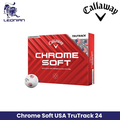 Callaway Chrome Soft USA Trutrack Golf Ball