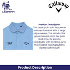 Callaway Big Pique Knit Golf Polo Shirt