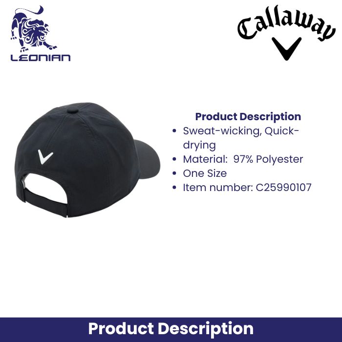 Callaway C25990107 Basic With Proof Men's Cap