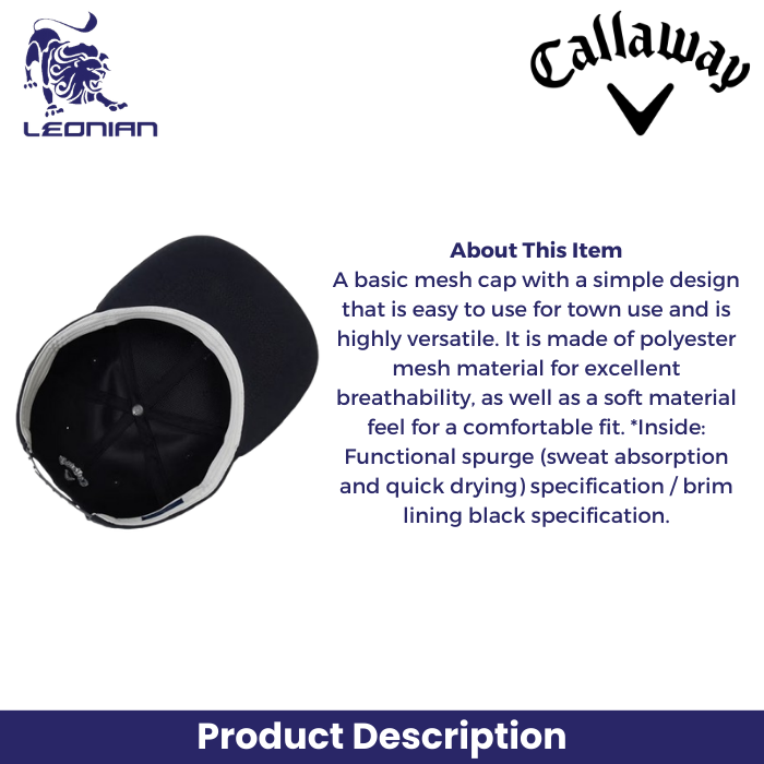 Callaway Semi Flat Cap Men's