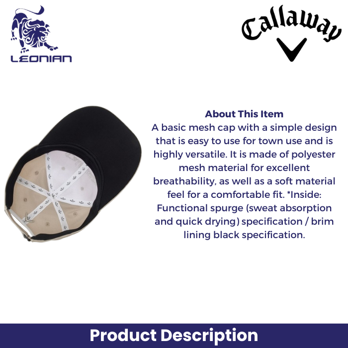 Callaway Basic Mesh Cap Men's