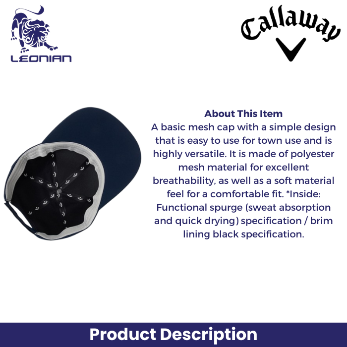 Callaway Basic W/Proof Cap Men's
