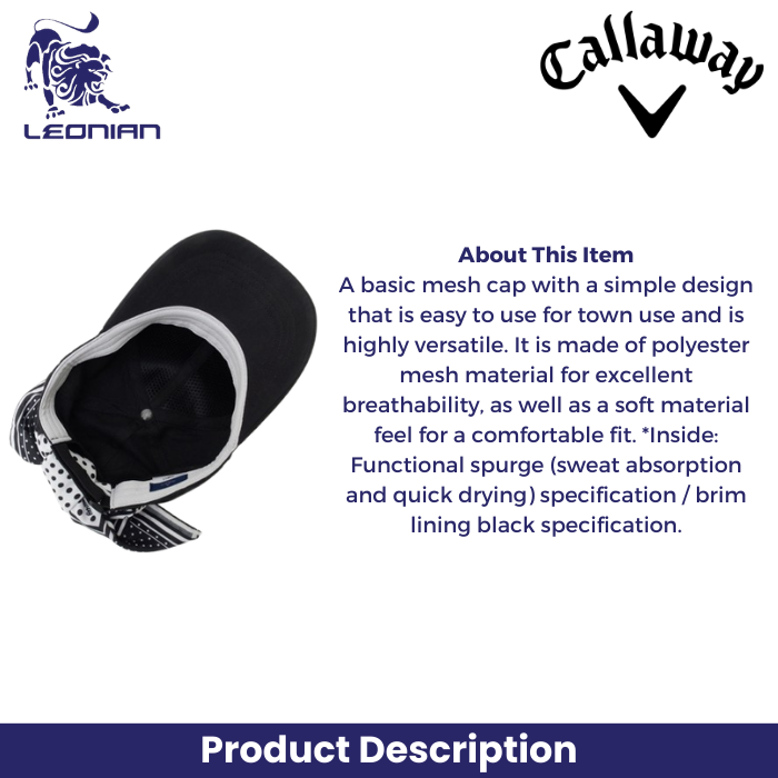 Callaway Cap With Scarf Women's