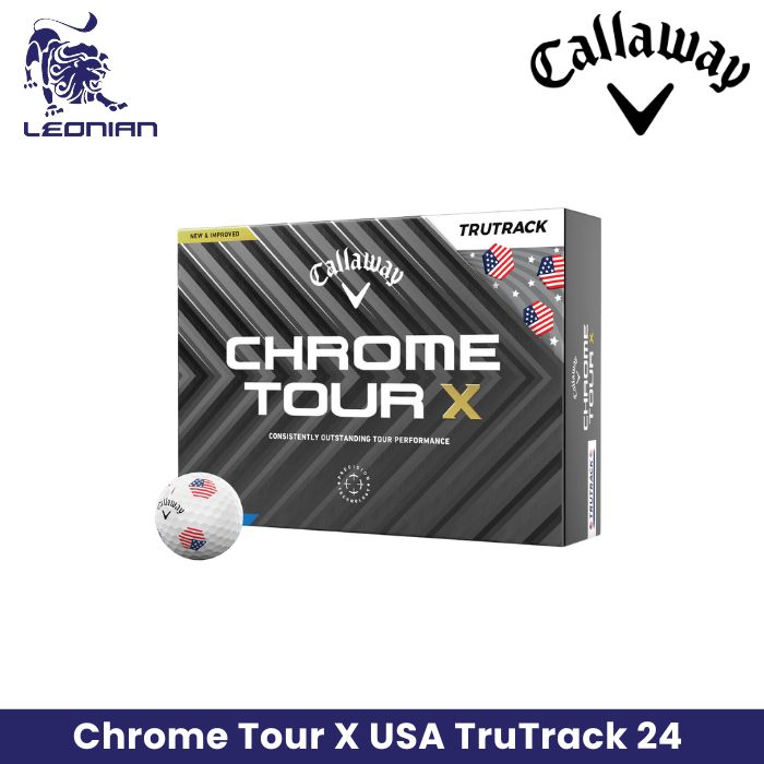 Callaway Chrome Tour X USA Trutrack Golf Ball