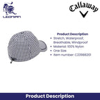 Callaway C23988201 Classic Rain Gingham Women's Cap