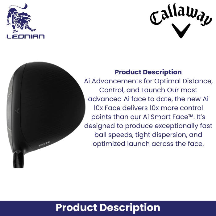 Callaway Driver Elyte Triple Diamond Golf Club