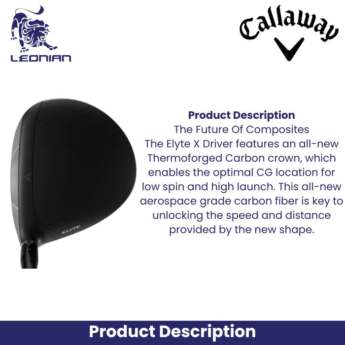 Callaway Driver Elyte X Golf Club