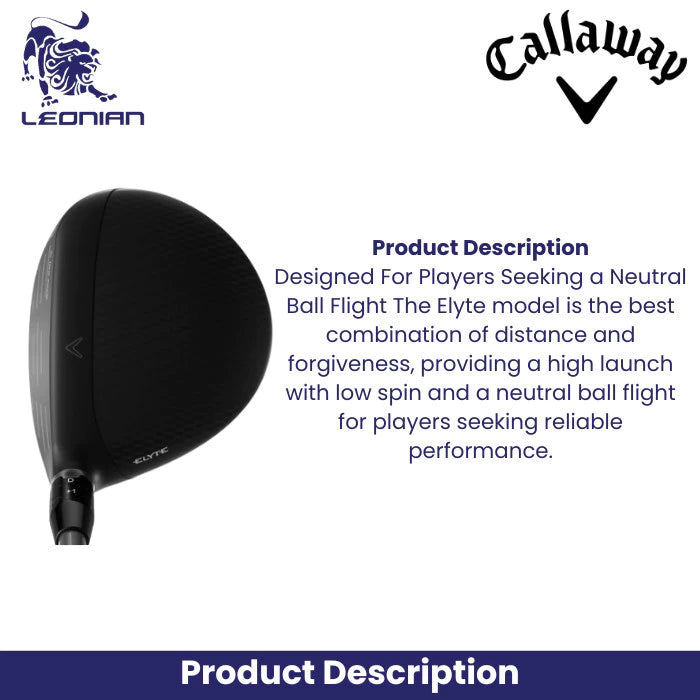 Callaway Fairway Wood Elyte Triple Diamond Golf Club