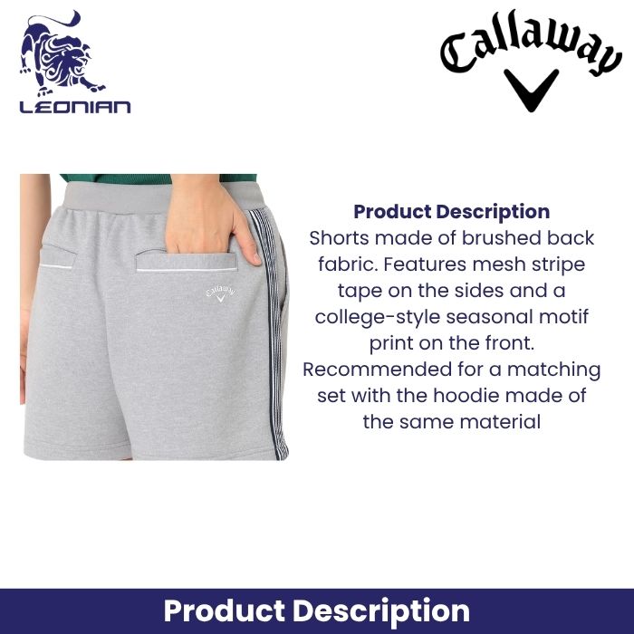 Callaway Fleece-Lined Sweat Women's Shorts