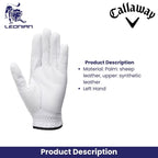 Callaway Hyper Hybrid LH Glove