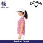 Callaway Lettered Print Pique Women's Shirt