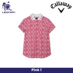 Callaway Lettered Print Pique Women's Shirt